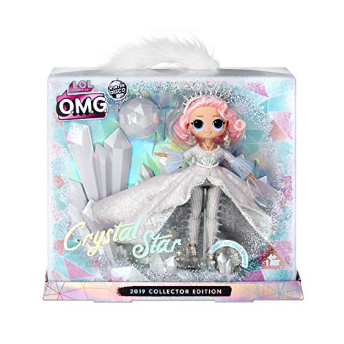 L.O.L Surprise! 562364 L.O.L. Surprise O.M.G. Crystal Star 2019 Collector Edition - Muñeca de moda, multicolor , color/modelo surtido