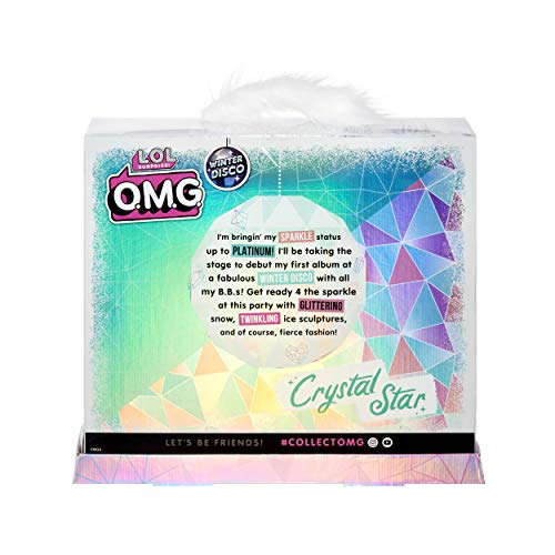 L.O.L Surprise! 562364 L.O.L. Surprise O.M.G. Crystal Star 2019 Collector Edition - Muñeca de moda, multicolor , color/modelo surtido