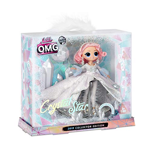 L.O.L Surprise! 562364 L.O.L. Surprise O.M.G. Crystal Star 2019 Collector Edition - Muñeca de moda, multicolor , color/modelo surtido