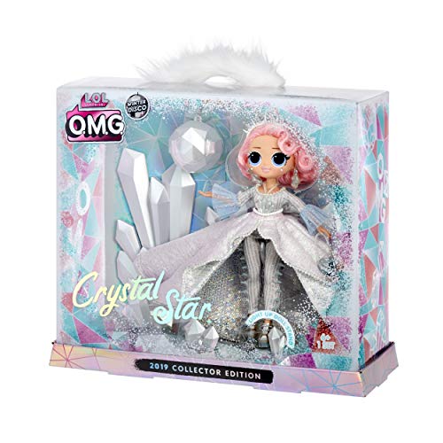 L.O.L Surprise! 562364 L.O.L. Surprise O.M.G. Crystal Star 2019 Collector Edition - Muñeca de moda, multicolor , color/modelo surtido