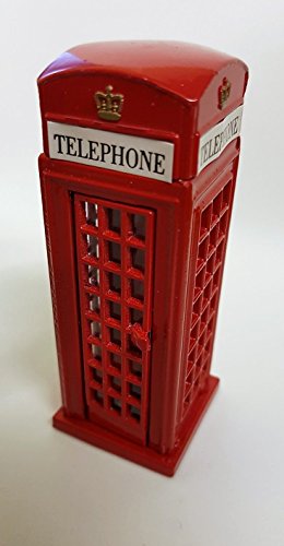 Londres calle escena - Juego de 3 sacapuntas Metal fundido/rojo caja de teléfono/Routemaster/de autobús de dos pisos caja de correos británica/ UK Souvenir/Unión Jack Box/para escuela oficina casa