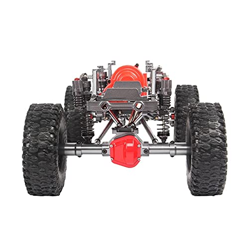 LSB-SHOWER Chasis de Marco sin ensamblar con Distancia Entre Ejes de 313mm 12,3 para SCX10 SCX10 II 90046 90047 1/10 RC Crawler Car Upgrade Parts Accesorios ( Color : As Shown )