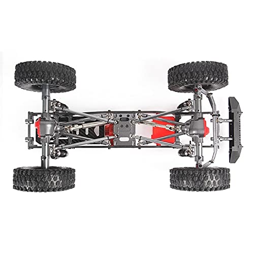 LSB-SHOWER Chasis de Marco sin ensamblar con Distancia Entre Ejes de 313mm 12,3 para SCX10 SCX10 II 90046 90047 1/10 RC Crawler Car Upgrade Parts Accesorios ( Color : As Shown )