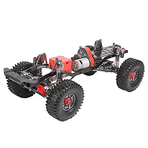 LSB-SHOWER Chasis de Marco sin ensamblar con Distancia Entre Ejes de 313mm 12,3 para SCX10 SCX10 II 90046 90047 1/10 RC Crawler Car Upgrade Parts Accesorios ( Color : As Shown )