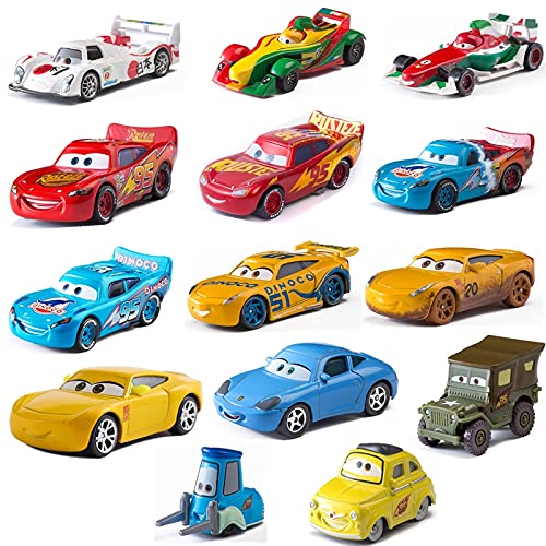 LYDBM Pixar Cars 3 Lightning Mcqueen Mater Jackon Torm Ramirez1: 55 Alloy Die Casting Pixarcar Aleación Metal Boy Boy Cumpleaños Juguete (Color : MC.Missile)