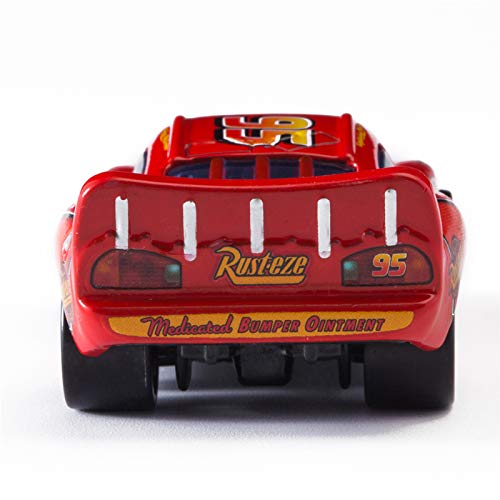 LYDBM Pixar Cars 3 Lightning Mcqueen Mater Jackon Torm Ramirez1: 55 Alloy Die Casting Pixarcar Aleación Metal Boy Boy Cumpleaños Juguete (Color : MC.Missile)