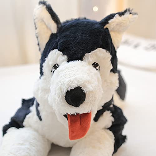 LYNLYN Juguetes Blandos 30 cm simulación Lindo Husky Peluche Juguete molusco Peluches Husky плюшевые игрушки niña Mascota Almohada Almohada Liyannan (Color : 1, Height : 30cm)