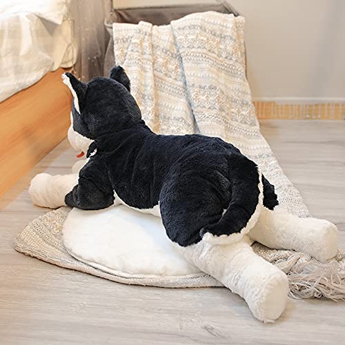 LYNLYN Juguetes Blandos 30 cm simulación Lindo Husky Peluche Juguete molusco Peluches Husky плюшевые игрушки niña Mascota Almohada Almohada Liyannan (Color : 1, Height : 30cm)