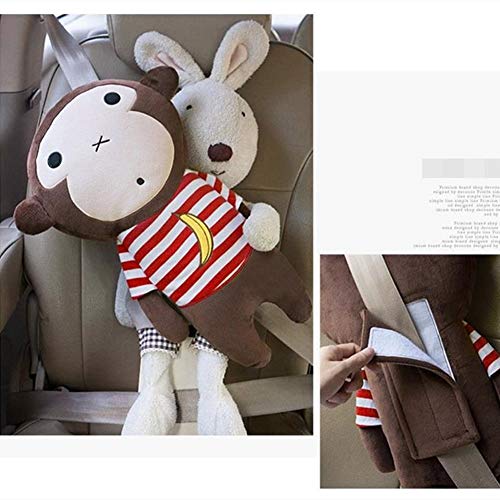 LYsng Peluches Bebe Peluches para Bebes Peluches Baratos Durable Peluche Muñeca Almohada para Regalos para Recién Nacidos Y Madres Viajes Oficina Coche Sofá Dormitorio Banana Monkey