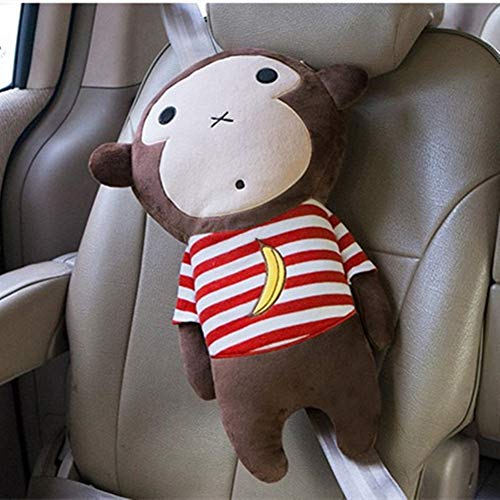 LYsng Peluches Bebe Peluches para Bebes Peluches Baratos Durable Peluche Muñeca Almohada para Regalos para Recién Nacidos Y Madres Viajes Oficina Coche Sofá Dormitorio Banana Monkey