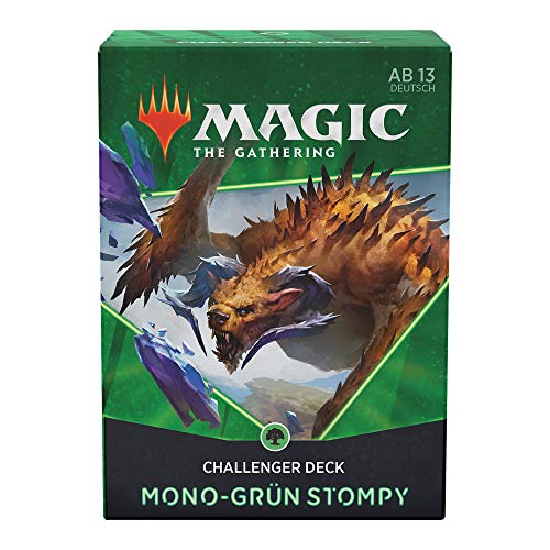 Magic the Gathering C91221000 Challenger Deck 2021 - Prensador Verde (versión Alemana)