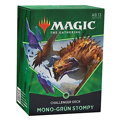 Magic the Gathering C91221000 Challenger Deck 2021 - Prensador Verde (versión Alemana)