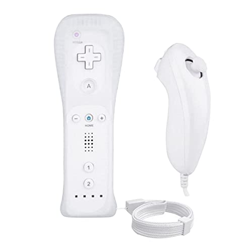 MagiDeal Combo de Controlador de Gestos Y Joystick Nunchuck de 8 Piezas Wii Wii U