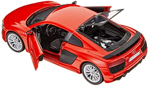 Maisto, Color Rojo, Audi R8 V10 Plus 1/24 (31513R)