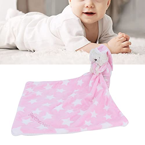 Manta Rellena Infantil, Cómoda Manta De Peluche Lindo para Decorar La Habitación del Niño para Regalo De Bebé(Rosado)