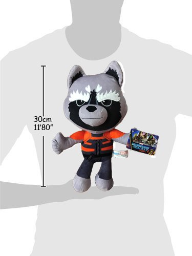 Marvel Guardianes de la Galaxia - Peluche Rocket Racoon 30cm Calidad super soft