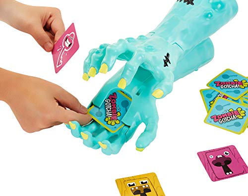 Mattel Games Zombie Gotcha Juego de mesa con cartas de zombies para niños +5 años (GFG17)