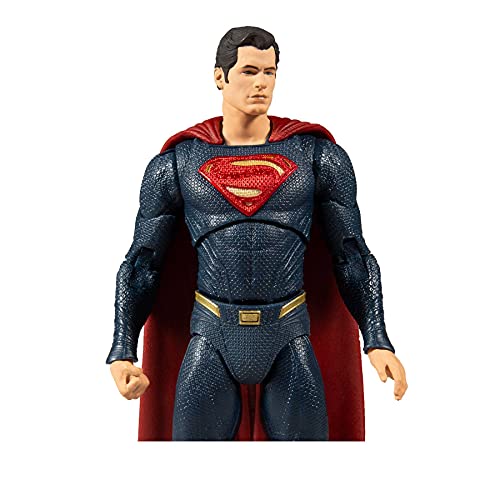 McFarlane Toys DC-Figura de la Liga de la Justicia de Superman (17,7 cm), Color Azul y Rojo, Multicolor (15102-2)