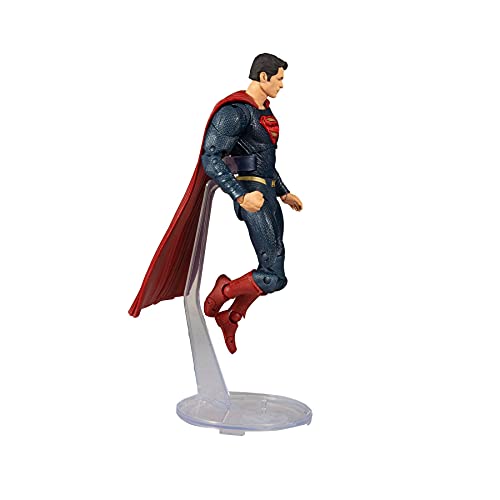 McFarlane Toys DC-Figura de la Liga de la Justicia de Superman (17,7 cm), Color Azul y Rojo, Multicolor (15102-2)