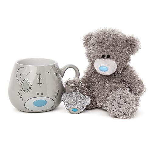 Me to You AGZ01079 Me to You Tatty Teddy Bear - Juego de llavero y taza de regalo