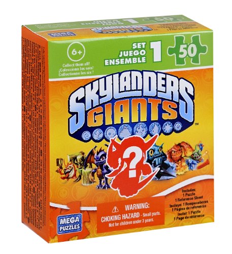 Mega Bloks Skylanders Giants 51130 Puzzle Sorpresa (50 piezas)