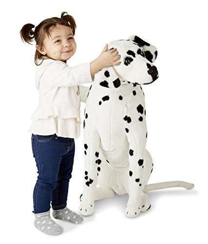 Melissa & Doug- Dalmatian Giant Juguete de Pluche, Color blanco y negro (12110) , color/modelo surtido