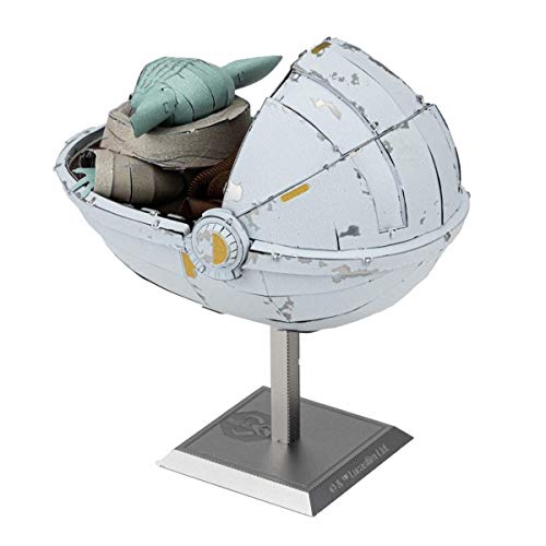 Metal Earth Fascinations Premium Series Star Wars Mandalorian The Child - Kit de modelo de metal 3D