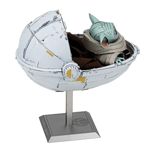 Metal Earth Fascinations Premium Series Star Wars Mandalorian The Child - Kit de modelo de metal 3D