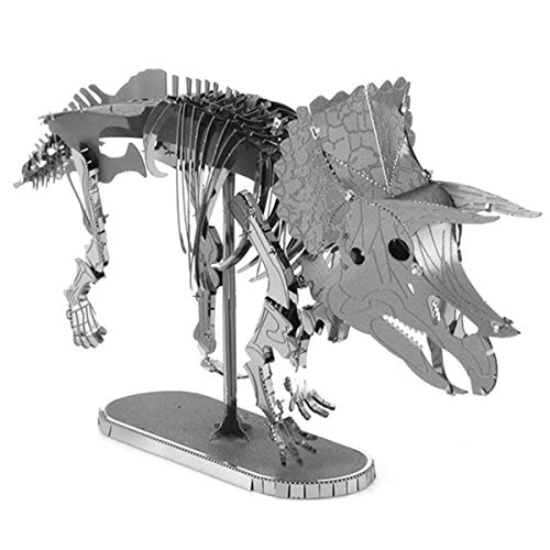 METAL EARTH MAQUETA / PUZZLE 3D De metal. - TRICERATOPS - Monta tus modelos favoritos en casa. (MMS101)