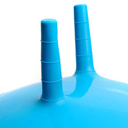 meteor Pelota Saltarina - Bola de Juguete Inflables para Niños -Saltador Hinchable Canguro - Jumping Ball Equilibrio - 55 o 56 cm (55 cm, Azul)