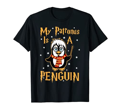 Mi patronus es un pingüino Animales de peluche Mar Polar Camiseta