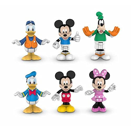 Mickey, - Figura articulada de 7,5 cm, Varios Modelos Disponibles, Juguete para niños a Partir de 3 años, Mcc07