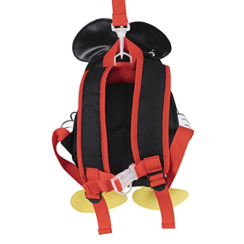 Mickey Mouse Mochila guarderia con arnés, Talla única