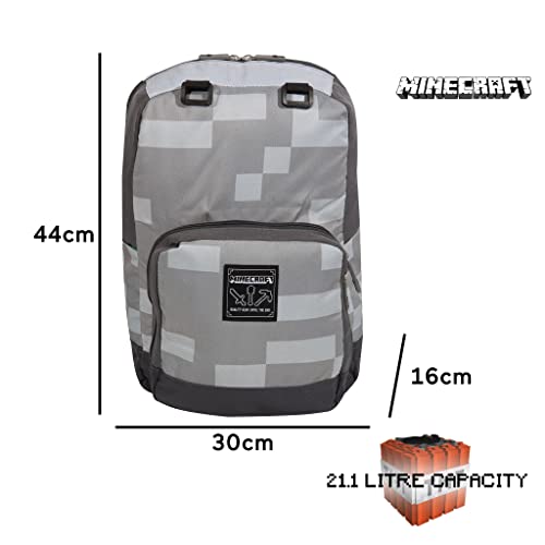 Minecraft Block Print Boys Backpack | Official Merchandise