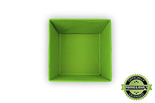 Minecraft Creeper Storage Cube Organizer Storage Cube | 10-Inch Bin