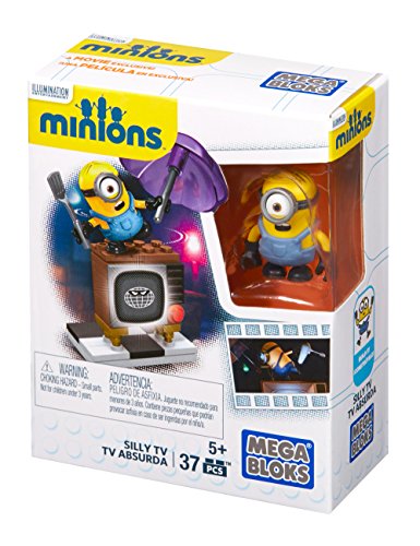 MINIONS - Vamos s Reparar la TV, Juego de construcción (Mattel CNF49)