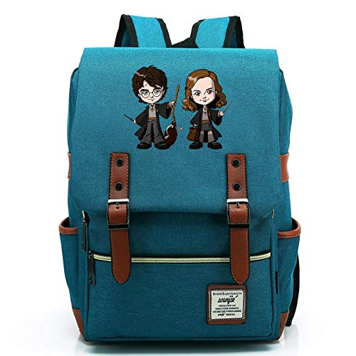 MMZ Mochila Escolar, Colorida Mochila Escolar para niños y niñas, Linda Mochila para niños 43X29X13.5CM Azul océano