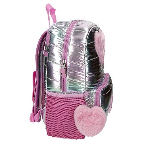 Mochila Enso Fancy, Rosa, 28x37x12 cm