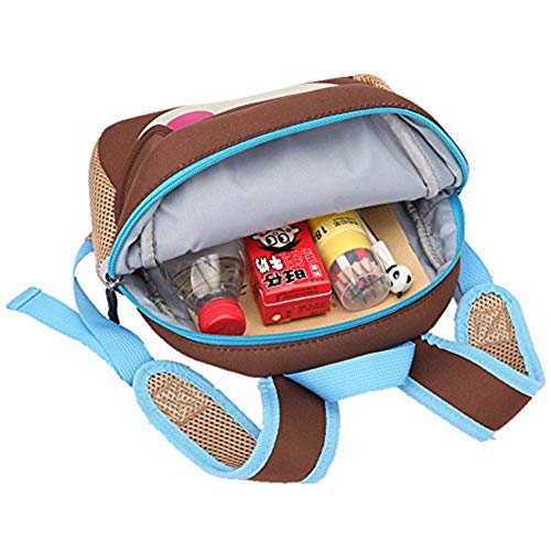 Mochila para niños, Animal Mochila Escolar TEAMEN® Toddler Kids Mochila Escolar para niños pequeños, Mochila para 2-5 años (Mono)