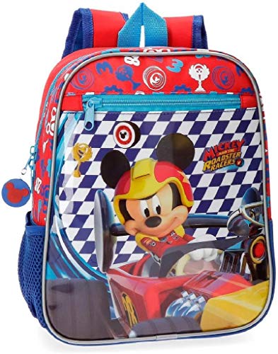 Mochila preescolar Mickey Race 28cm