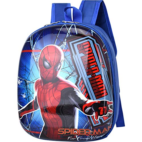 Mochila Spiderman - Miotlsy Mochila Infantil Bolsa Impermeable 3D Mochila para Niños, Mochila para niños de Dibujos Animados Impermeable y Ajustable Adecuado para Niños y Niñas de 2 a 6 Años