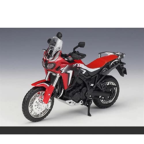 Modelo de Motocicleta, 1:18 for África Twin DCT 1100XX 600F Estado estático Vehículos fundidos Pasatiempos coleccionables Motocicleta Modelo de Motocicleta Juguetes Regalos for niños