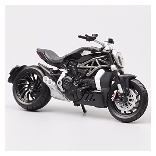 Modelo de Motocicleta de fundición a presión Escala 1/18 2016 Du-Cati Xdiavel S Cruiser Motocicleta Diavel Bicicleta Diecast Modelo Juguetes Carreras En Miniatura Niños para Colección