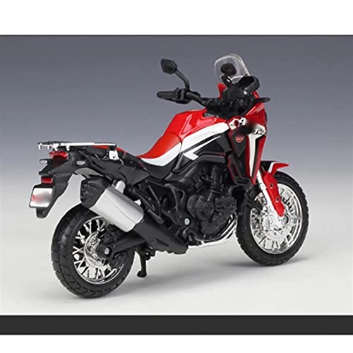 Modelo de Motocicleta, Regalos 1:18 for África Twin DCT 1100XX 600F Estación estática Vehículos de fundición Pasatiempos coleccionables Motocicleta Modelo Modelo Juguetes Niños Regalos Juguete