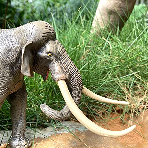 Modelos De Elefantes Realistas Realistas, Simulación De Plástico Sólido Figuras De Animales Salvajes Niños Antiguos Juguetes Cognitivos Decoración Regalos para Niños