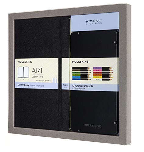 Moleskine BUNDARTCOLA - Kit de dibujo con lápices de colores