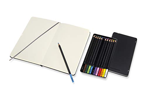 Moleskine BUNDARTCOLA - Kit de dibujo con lápices de colores