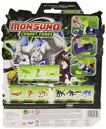 Monsuno - Blíster 1 Core/3 Figuras/3 Cartas Serie A (Giochi Preziosi 52507)