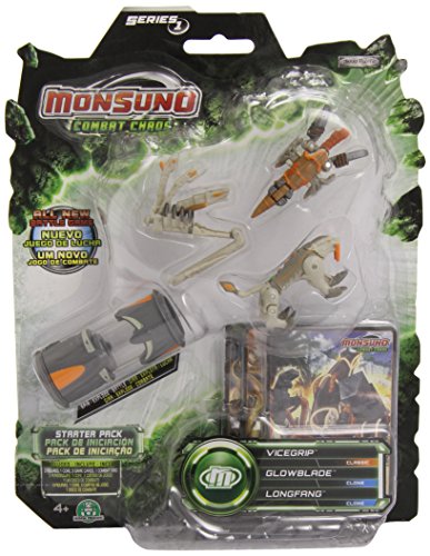 Monsuno - Blíster 1 Core/3 Figuras/3 Cartas Serie A (Giochi Preziosi 52507)