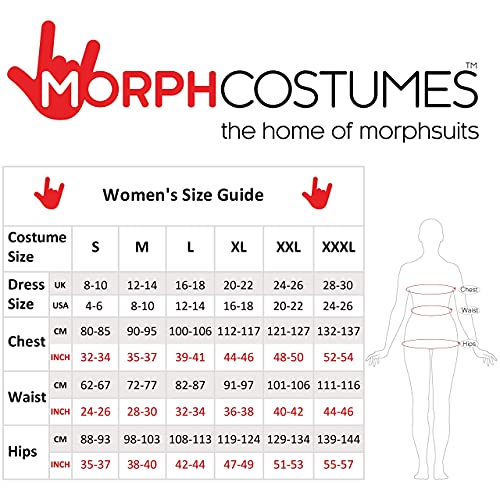 MORPH Costumes Disfraz Cleopatra Mujer Azul, Disfraz Mujer Carnaval Disponible en Talla L